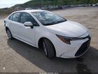 2021 Toyota Corolla Le White vin: 5YFEPMAE5MP232589