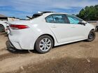2021 Toyota Corolla Le White vin: 5YFEPMAE5MP258688