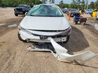 2021 Toyota Corolla Le White vin: 5YFEPMAE5MP258688