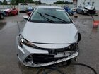 2022 Toyota Corolla Le Silver vin: 5YFEPMAE5NP286587 Damage: Front Bumper Reinforcement, Bent, 1 To 2 Inches