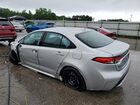 2022 Toyota Corolla Le Silver vin: 5YFEPMAE5NP286587 Damage: Left Rear Wheel Cover, Broken, Replacement Required