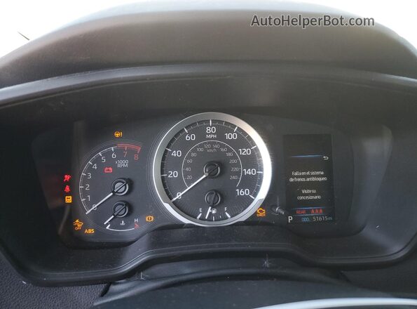 5YFEPMAE5NP302884 2022 TOYOTA COROLLA Blue Սարքավորումների վահանակի տեսք