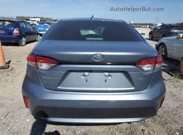 5YFEPMAE5NP302884 2022 TOYOTA COROLLA Blue Հետևի տեսք