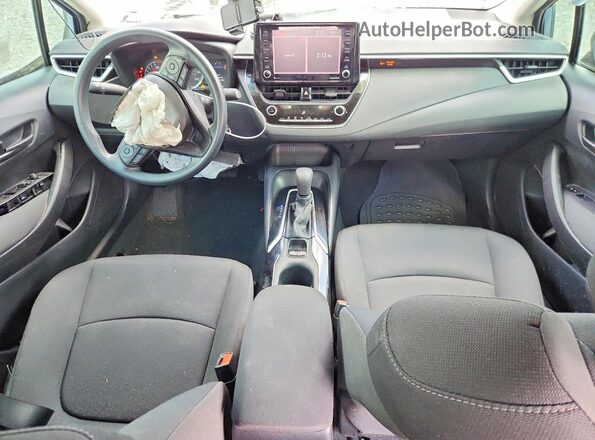 5YFEPMAE5NP388620 2022 TOYOTA COROLLA Blue Вид панелі приладів