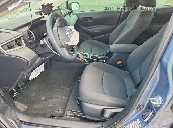 5YFEPMAE5NP388620 2022 TOYOTA COROLLA Blue Вид салону спереду