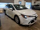 2021 Toyota Corolla Le White vin: 5YFEPMAE6MP161693