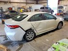 2021 Toyota Corolla Le White vin: 5YFEPMAE6MP161693