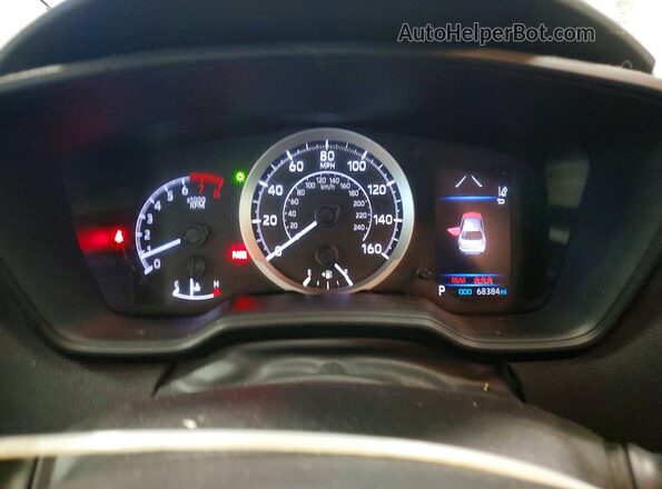 5YFEPMAE6MP161693 2021 TOYOTA COROLLA White Instrument cluster view