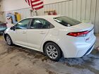 2021 Toyota Corolla Le White vin: 5YFEPMAE6MP161693