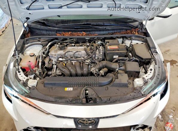 5YFEPMAE6MP161693 2021 TOYOTA COROLLA White Rear interior view