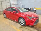 2021 Toyota Corolla Le Красный vin: 5YFEPMAE6MP223626