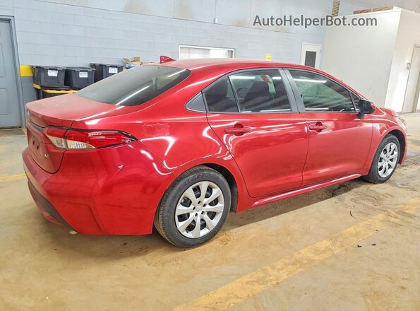 5YFEPMAE6MP223626 2021 TOYOTA COROLLA Красный Задняя правая четверть