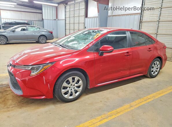 5YFEPMAE6MP223626 2021 TOYOTA COROLLA Красный Передняя левая четверть