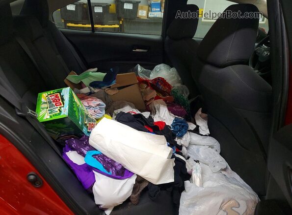 5YFEPMAE6MP223626 2021 TOYOTA COROLLA Красный Вид задних сидений