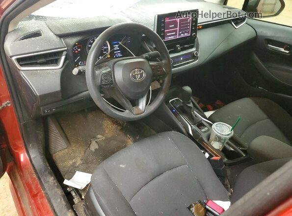 5YFEPMAE6MP223626 2021 TOYOTA COROLLA Красный Вид панели приборов
