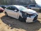 2021 Toyota Corolla Le White vin: 5YFEPMAE6MP236764