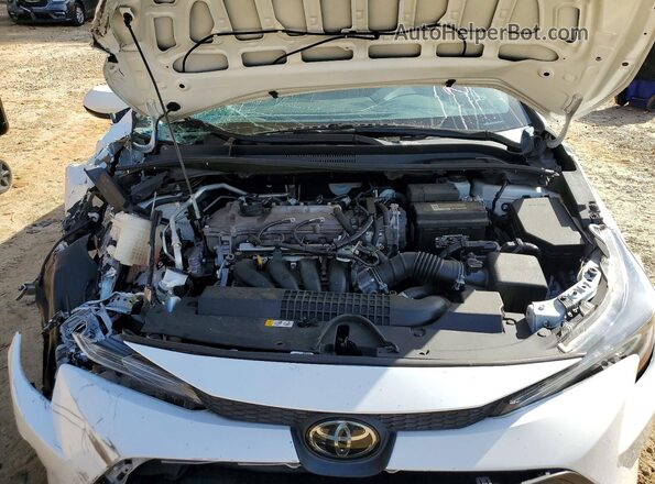 5YFEPMAE6MP236764 2021 TOYOTA COROLLA White Rear interior view
