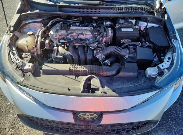 5YFEPMAE6MP242905 2021 TOYOTA COROLLA Silver Rear interior view