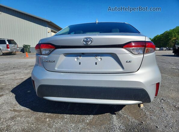 5YFEPMAE6MP242905 2021 TOYOTA COROLLA Silver Rear view