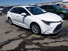 2022 Toyota Corolla Le White vin: 5YFEPMAE6NP309052