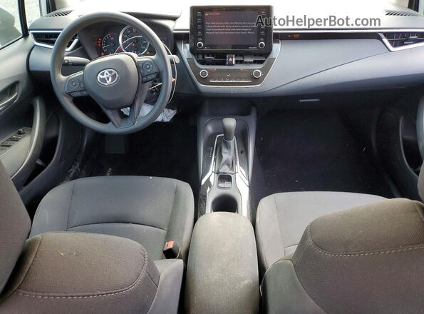 5YFEPMAE6NP335702 2022 TOYOTA COROLLA Silver Առջևի վահանակի տեսք