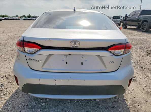 5YFEPMAE6NP335702 2022 TOYOTA COROLLA Silver Հետևի տեսք