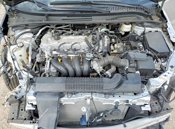 5YFEPMAE6NP335702 2022 TOYOTA COROLLA Silver Սալոնի հետևի տեսք