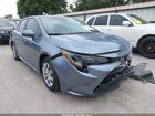 2022 Toyota Corolla Le Blue vin: 5YFEPMAE6NP382728