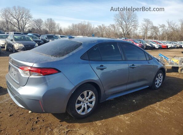5YFEPMAE7MP167986 2021 TOYOTA COROLLA Blue Rear right