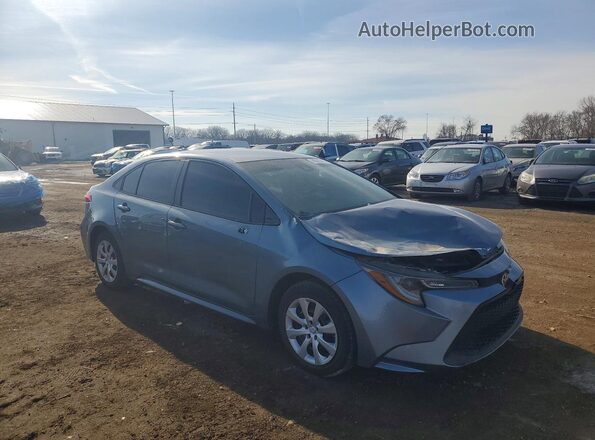 5YFEPMAE7MP167986 2021 TOYOTA COROLLA Blue Front right