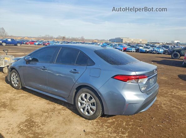 5YFEPMAE7MP167986 2021 TOYOTA COROLLA Blue Rear left