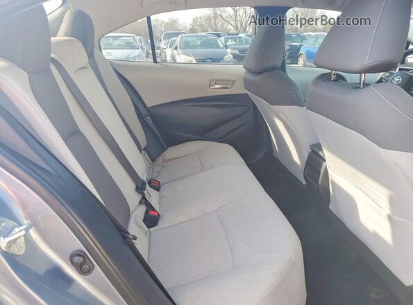5YFEPMAE7MP167986 2021 TOYOTA COROLLA Blue Rear seats view