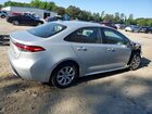 2021 Toyota Corolla Le Silver vin: 5YFEPMAE7MP185310