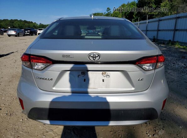 5YFEPMAE7MP185310 2021 TOYOTA COROLLA Silver Widok z tyłu