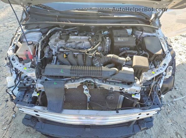 5YFEPMAE7MP185310 2021 TOYOTA COROLLA Silver Widok wnętrza z tyłu