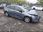 2021 Toyota Corolla Le Blue vin: 5YFEPMAE7MP187865