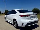 2021 Toyota Corolla Le White vin: 5YFEPMAE7MP207502