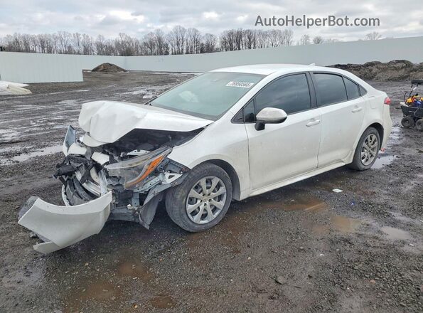5YFEPMAE7MP211114 2021 TOYOTA COROLLA White Vista tres cuartos delantera izquierda