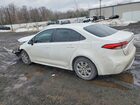 2021 Toyota Corolla Le White vin: 5YFEPMAE7MP211114