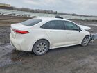 2021 Toyota Corolla Le White vin: 5YFEPMAE7MP211114