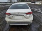 2021 Toyota Corolla Le White vin: 5YFEPMAE7MP211114