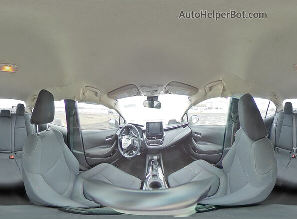 5YFEPMAE7MP211114 2021 TOYOTA COROLLA White Vista de la etiqueta del VIN