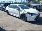 2021 Toyota Corolla Le White vin: 5YFEPMAE7MP222016