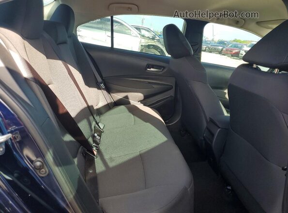 5YFEPMAE7MP227295 2021 TOYOTA COROLLA Blue უკანა სავარძლების ხედი