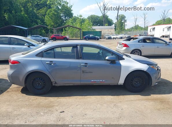 5YFEPMAE7MP247871 2021 TOYOTA COROLLA Серый Вид задней части салона