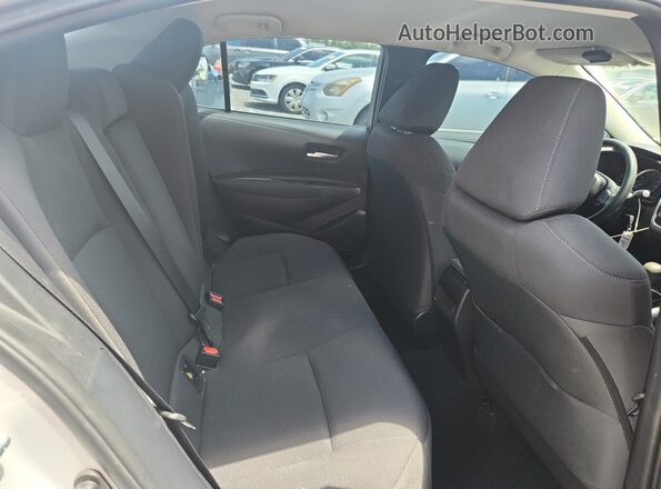 5YFEPMAE7MP256148 2021 TOYOTA COROLLA Silver უკანა სავარძლების ხედი