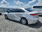 2021 Toyota Corolla Le Silver vin: 5YFEPMAE7MP256148