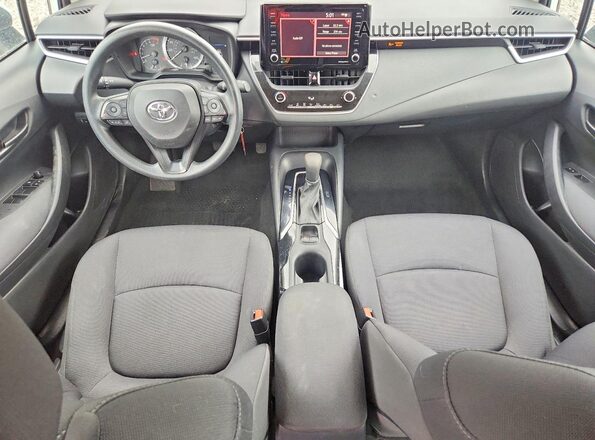 5YFEPMAE7NP284811 2022 TOYOTA COROLLA Белый Вид панели приборов