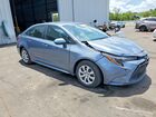 2022 Toyota Corolla Le Blue vin: 5YFEPMAE7NP341587