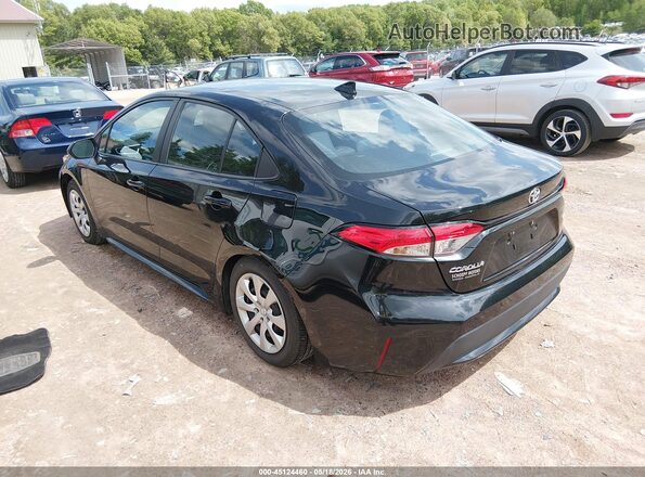 5YFEPMAE7NP385198 2022 TOYOTA COROLLA Black Tył lewy
